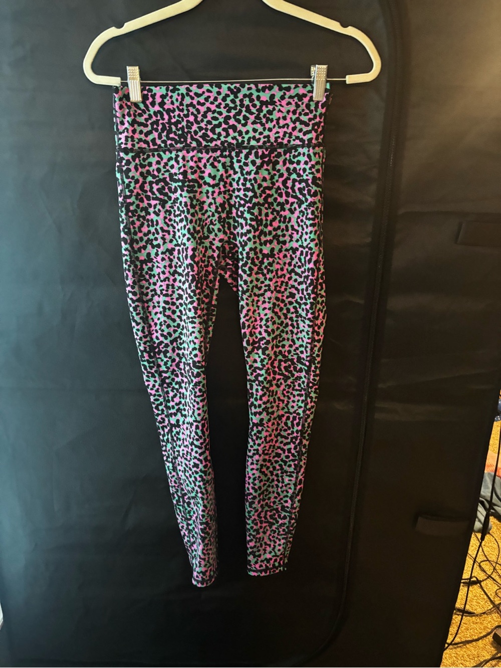 Fabletics Motion 365 Colorful Leopard Leggings - Picture 3 of 9